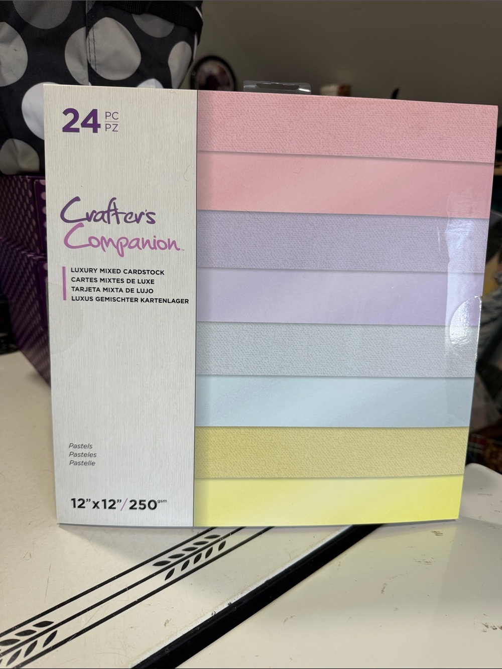 Crafters Companion Pastels Luxury Mixed Cardstock